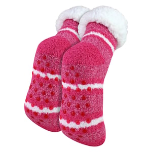 Dames Zachte Fluffy Lounge Sokken | Warme Gezellige Huissokken