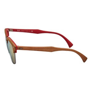 Heren Zonnebril Clubmaster Hout RB3016