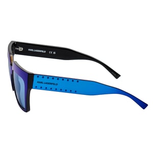 Dames Brede Geometrische Zonnebril KL6181S N