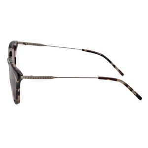 Dames Vierkante Zonnebril met Metalen Pootjes DK708S N