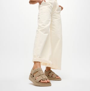 Fitflop Gen-ff Dames Enkelband Sandalen Cappuccino