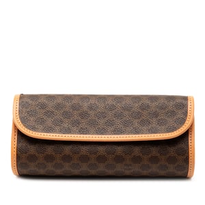 Tweedehands Macadam Gecoat Canvas Clutch