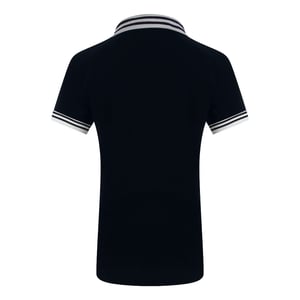 Love Moschino Marineblauwe Poloshirt Met Klein Hartje-logo