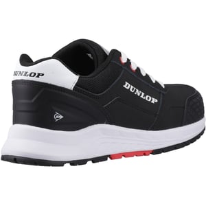 Dunlop Storm Nubuck Heren Veiligheidsschoenen Zwart/Wit/Rood