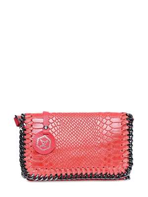Luisa Vannini Rood Rundleer Tas