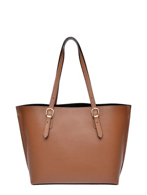 Isabella Rhea Brown Rundleer Tas
