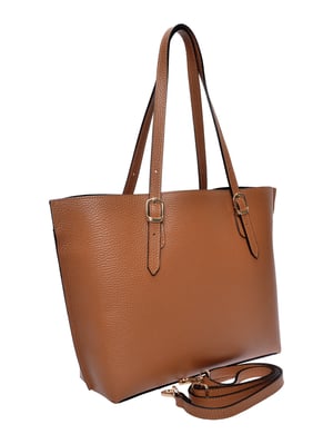 Isabella Rhea Brown Rundleer Tas