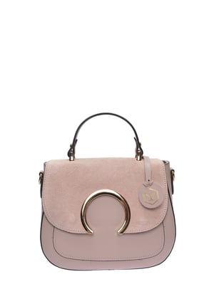 Luisa Vannini Rose Rundleer Tas