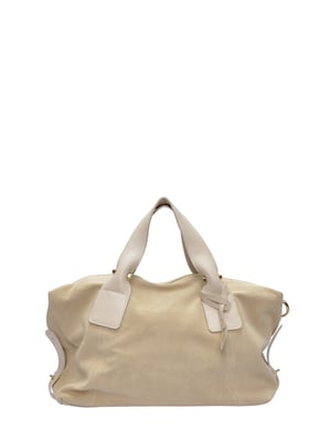Anna Luchini Beige Rundleer Tas
