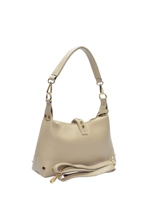 Anna Luchini Beige Rundleer Tas