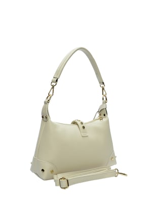 Anna Luchini Beige Rundleer Tas