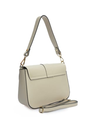 Anna Luchini Beige Rundleer Tas