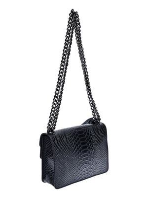 Roberta M Zwart Rundleer Tas