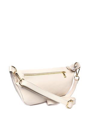 Anna Luchini Beige Rundleer Tas