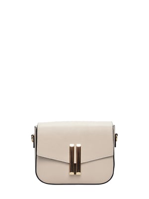 Anna Luchini Beige Rundleer Tas