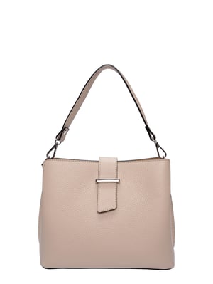 Isabella Rhea Beige Rundleer Tas