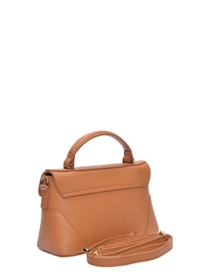 Luisa Vannini Brown Rundleer Tas