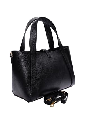 Isabella Rhea Zwart Rundleer Tas
