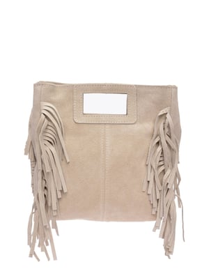 Anna Luchini Beige Rundleer Tas