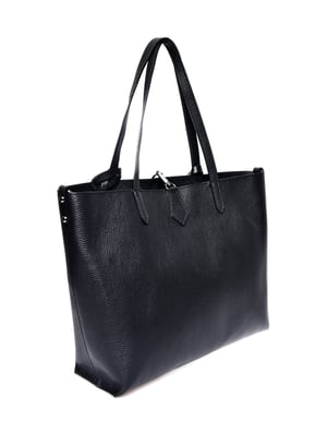 Isabella Rhea Zwart Rundleer Tas