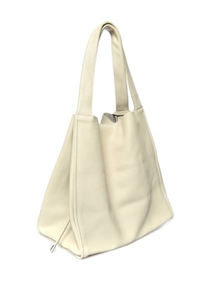 Isabella Rhea Beige Rundleer Tas