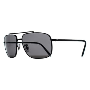 Ray-Ban Rechthoek Unisex Gepolijst Zwart Donkergrijs RB3796