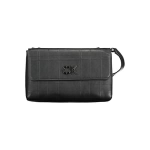 Calvin Klein Nero Polyester Dames Schoudertas
