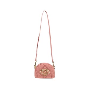 Love Moschino Roze Suède Leren Handtas
