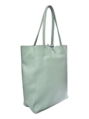 Roberta M Groen Rundleer Tas