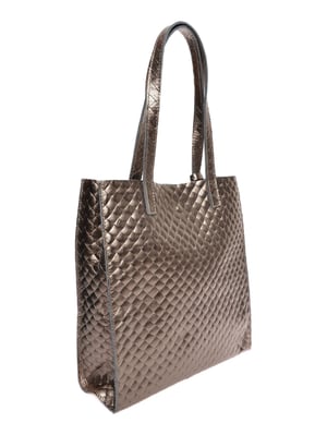 Anna Luchini Brons Rundleer Tas
