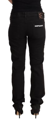 Just Cavalli Pan72206 Zwarte Stretch Denim Jeans