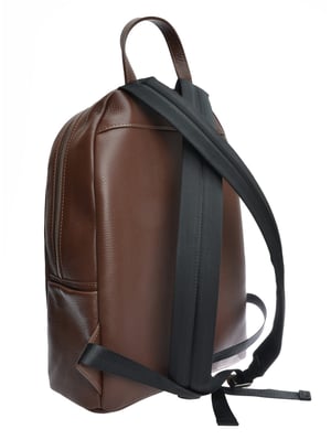 Anna Luchini Chocolade Rundleer Tas