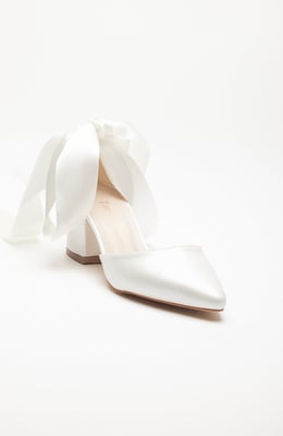 Fiona Lage Blokhakken met Lint