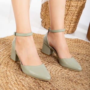 Marcelle Lage Blokhak Pumps
