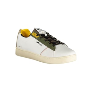 Gas Witte Polyester Heren Sneaker