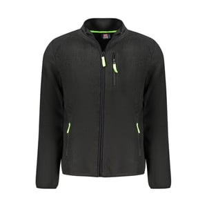 Leren Rits Bikerjack Met Gequilte Schouders