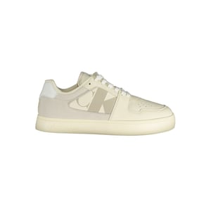 Calvin Klein Bianco Polyurethaan Heren Sneaker