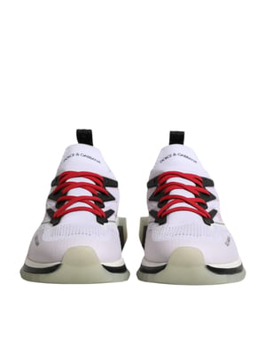 Dolce & Gabbana Witte SORRENTO Sport Stretch Sneakerschoenen