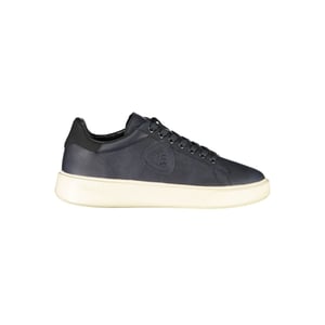 Blauer Blauw Polyurethaan Heren Sneaker
