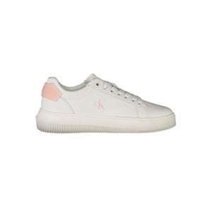 Calvin Klein Witte Polyurethaan Dames Sneakers