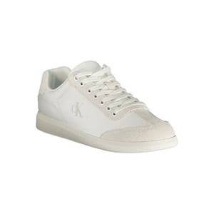 Calvin Klein Witte Polyester Heren Sneakers