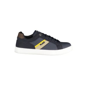 Gas Blauw Polyester Heren Sneakers