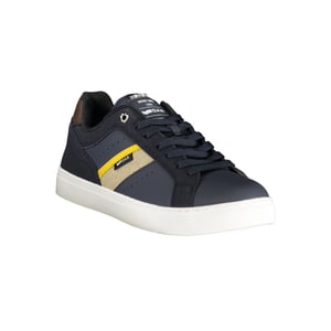 Gas Blauw Polyester Heren Sneakers