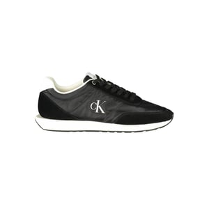 Calvin Klein Zwarte Polyester Heren Sneaker