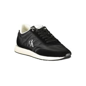 Calvin Klein Zwarte Polyester Heren Sneaker