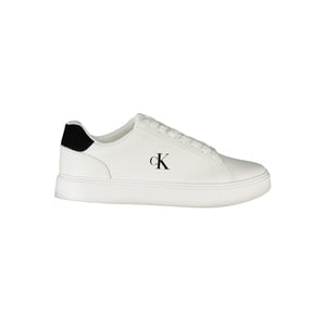 Calvin Klein Bianco Polyurethaan Heren Sneaker