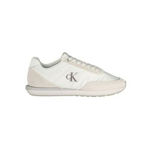 Calvin Klein Witte Gerecycleerde Polyester Sneakers voor Heren