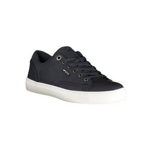 Gas Blauw Polyurethaan Mannensneaker