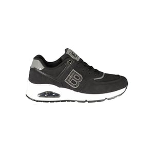 Laura Biagiotti Zwarte Polyurethaan Dames Sneakers