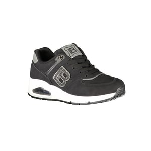 Laura Biagiotti Zwarte Polyurethaan Dames Sneakers